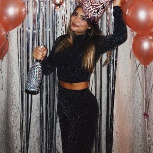 Guess two piece sparkly set